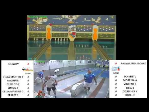 BC DIJON - RC STRASBOURG (J5 NATIONAL BOWLING CLASSIC) 2016/2017