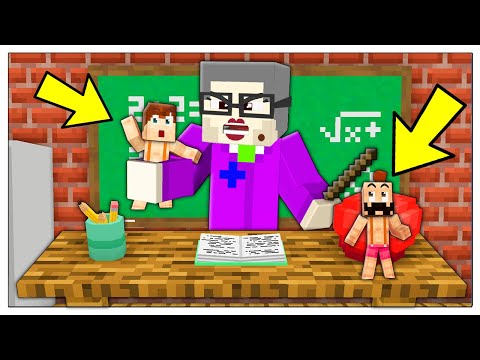 DIVENTIAMO PICCOLISSIMI PER SCAPPARE DA SCUOLA! - Minecraft ITA