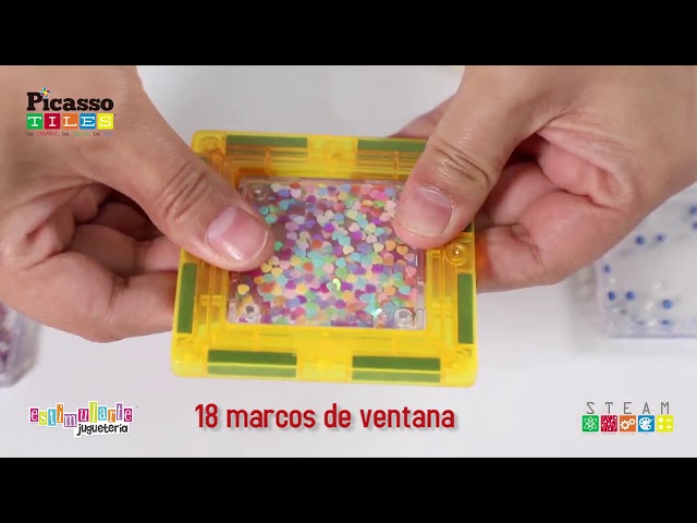 Vídeo relacionado con PicassoTiles Figuras magnéticas de 8 piezas de figuras de acción de personajes para niños, juego de juguetes de expansión magnética, paquete variado de juegos de personas, complementos STEM, juego de