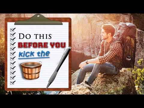 20 BUCKET LIST IDEAS for men || Things to do before you die