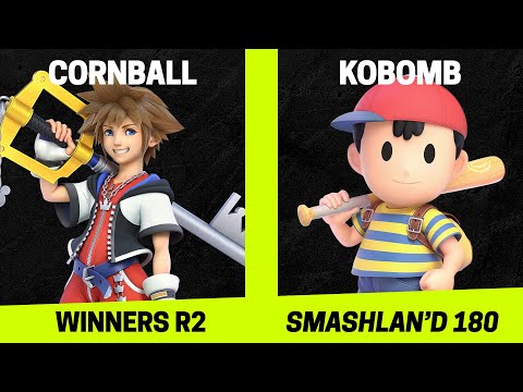 SmashLAN'd 180 Winners R2 - Cornball vs Kobomb - SSBU Smash Ultimate Tournament