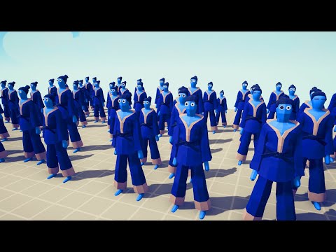 Taekwondo Black Belt vs EVERY UNIT - Totally Accurate Battle Simulator
