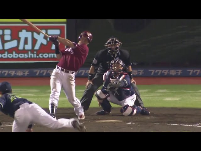 【5回裏】イーグルス・島内のタイムリーで試合を振り出しに戻す!! 2019/6/13 E-S