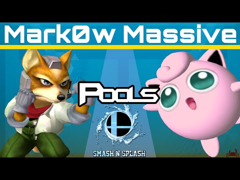 SNS - Mark0w (Fox) vs Massive (Jigglypuff) - Melee Pools