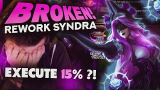 C'est quoi ÇA?! NEW SYNDRA BROKEN REWORK PBE - Pandore Reacts 'New Syndra is HERE! Huge Changes!'
