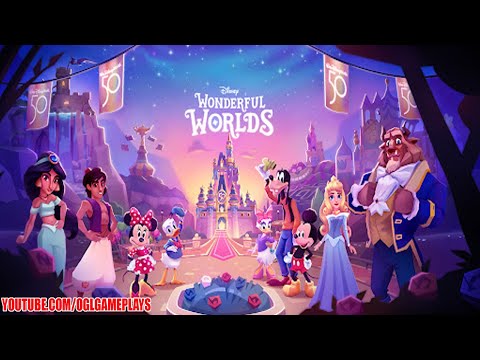 Disney Wonderful Worlds Gameplay Part 1 (Android,ios)