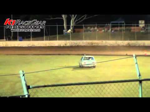 Junior Sedans: Tim Smith's QLD Title Celebration - Kingaroy Speedway