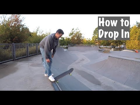 How to Drop in on a Ramp (transition basics)