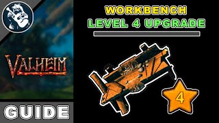 How to Upgrade Workbench Tutorial: Level 4 in Valheim Base Building Beginners Guide
