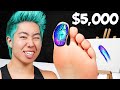Best Toe Painting Wins 5 000 Challenge