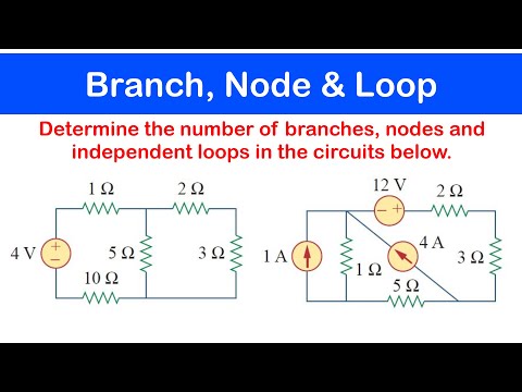 ☑️06 - Branch, Node and Loop of a given circuit