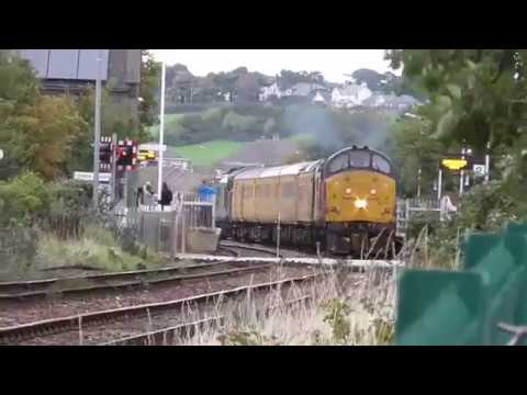 37175/37607 1Q83 Blackpool North - Crewe C.S. Test Train, 7th September 2018