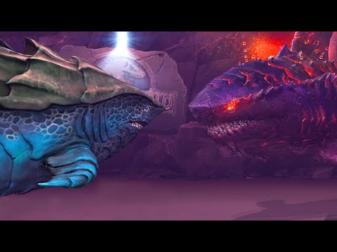 MEGARCHELON vs COLOSSUS 04 - Jurassic World The Games | Khủng Long Bạo Chúa Chiến Đấu 223