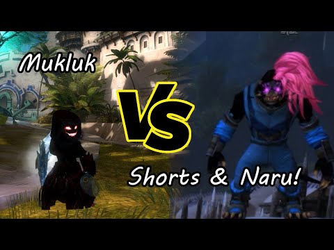 Mukluk VS Shorts & Naru, 2 of the top PvPers in GW2!