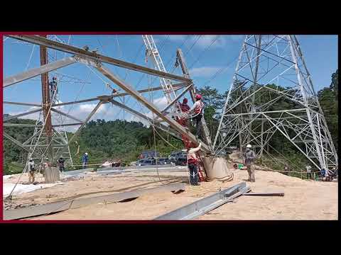 Construction Derrick Pole