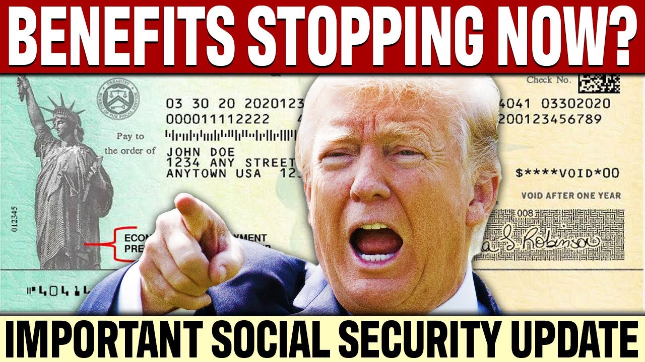 BIG NEWS! Social Security Benefits STOPPING? | SSA SSI SSDI Payments Update