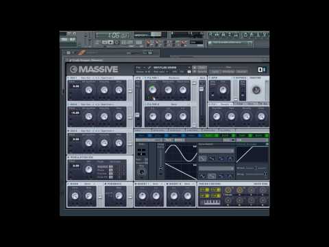 FL Studio Dub Techno and Progressive Synth Massive