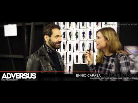 Ennio Capasa and the Costume National Fall Winter 2016 2017 Collection