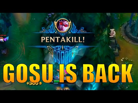 Gosu is back! Twitch Rivals Drama... LoL Funny and Epic moments #2