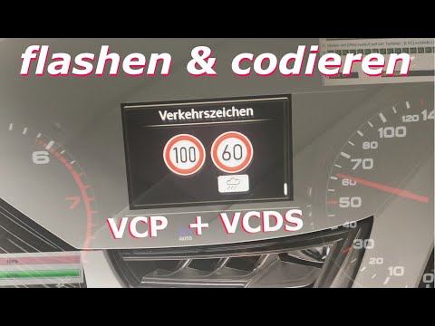 Verkehrszeichenerkennung codieren mit VCDS | VZE | Audi A4 A5 B9 | lange Version