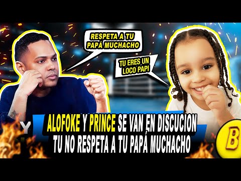 ALOFOKE Y SU HIJO PRINCE SE VAN EN DISCUCION 🤣 TU NO RESPETA A TU PAPÁ MUCHACHO | NO VUELVE PARA NY😅