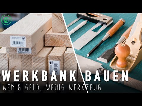 Bau dir eine WERKBANK mit einfachsten Mitteln! | Werkbank für wenig Geld #1 | Jonas Winkler