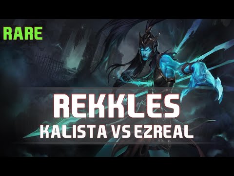 Rekkles as Kalista vs Ezreal - S8 ADC Ranked Gameplay