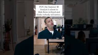 Don’t hide rows in excel…