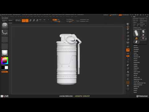Joseph Drust - #AskZBrush LIVE Broadcast #4