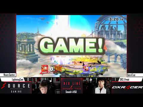 Red Line Smash 50 - SRC | Frost (Diddy Kong) Vs. LightningCam (Diddy Kong)