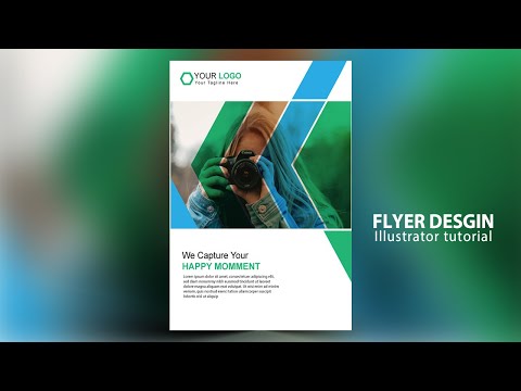 Easy Flyer Design Tutorial Creative A4 Flyer Design Photoshop CC Tutorial Vertex Graphic
