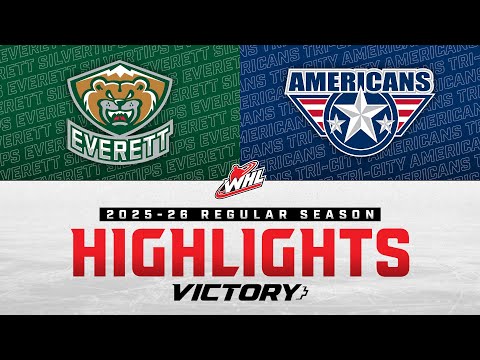 Everett Silvertips at Tri-City Americans 12/05 | WHL Highlights 2025-26