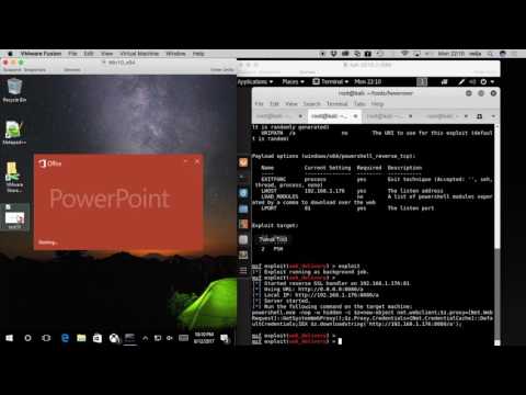 PowerPoint Mouseover Technique for Phishing