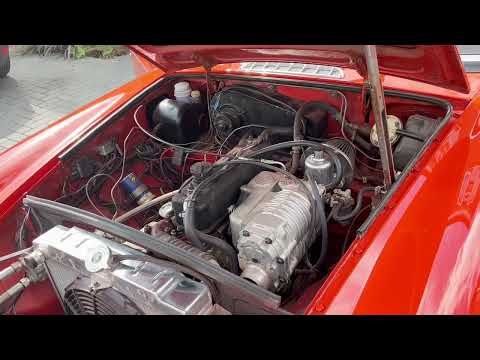 Supercharged MGB engine