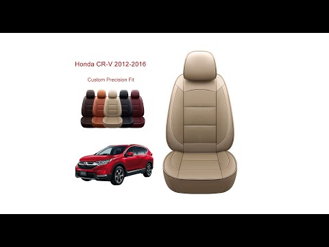 Oasis Auto Honda CRV seat cover installation-Custom Fit