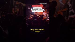 Woman paralyzed after stage dive at Trophy Eyes concert