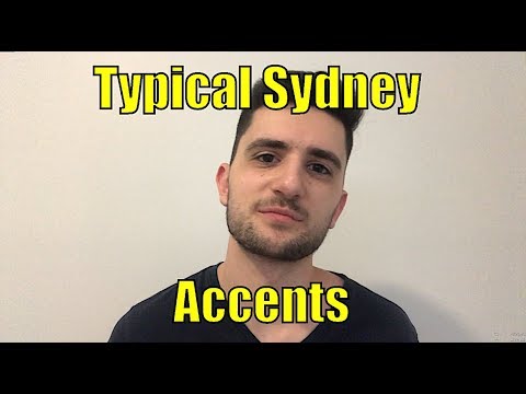 Types of Sydney Accents