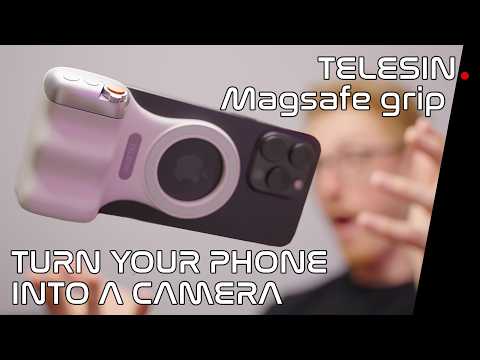 Make your phone ‘FEEL’ like a camera - Telesin magsafe camera grip & selfie light