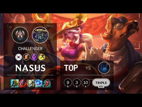 Nasus Top vs Nocturne - KR Challenger Patch 11.11