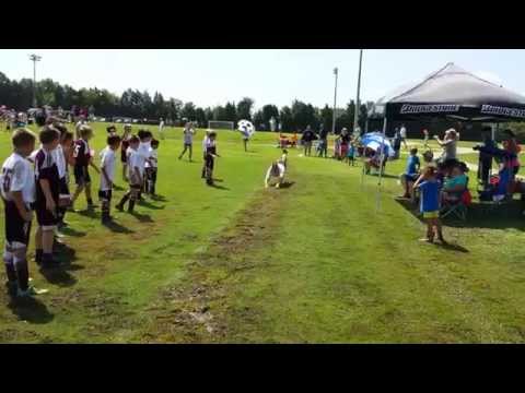 Celebrating the U10 Atletico Flames Boys sweep of the Tennessee Cup