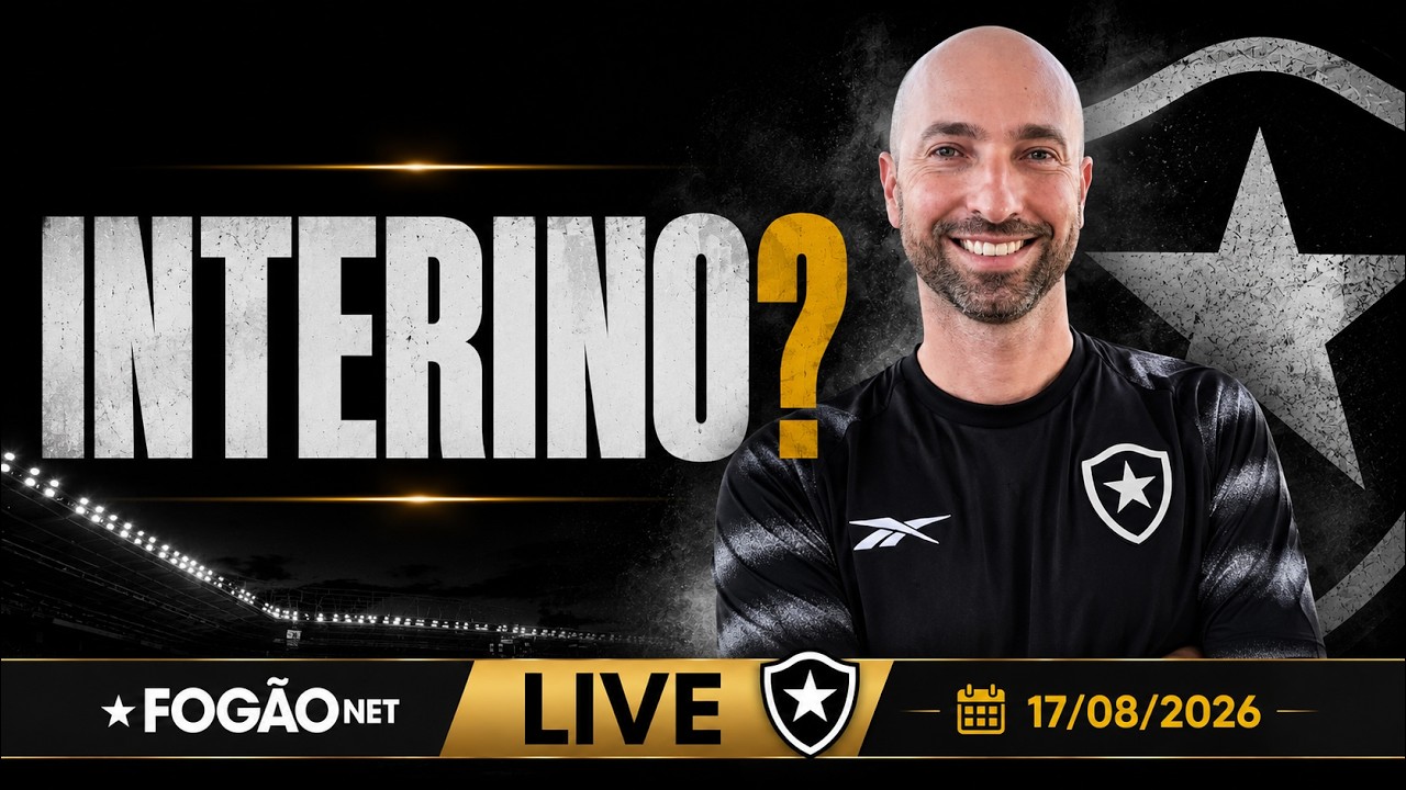 LIVE | Rodrigo Bellão pode assumir como interino do Botafogo caso Franclim saia; elenco ganha folga
