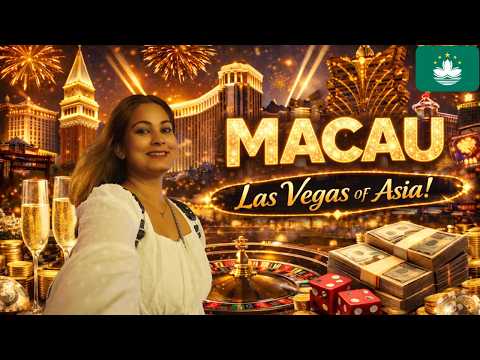 24 Hrs in Macau 🇲🇴  - World's Gambling Capital | Casino Hopping, Nightlife, Food & Shopping | Vlog