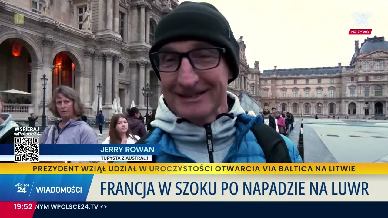 Francja w szoku po napadzie na Luwr!