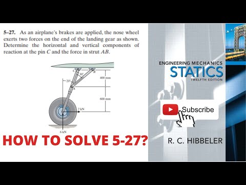 5-27 hibbeler statics chapter 5 | hibbeler statics | hibbeler