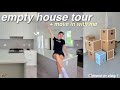 EMPTY HOUSE TOUR MOVE IN WITH ME Packing Apartment Hunting Moving Diaries
