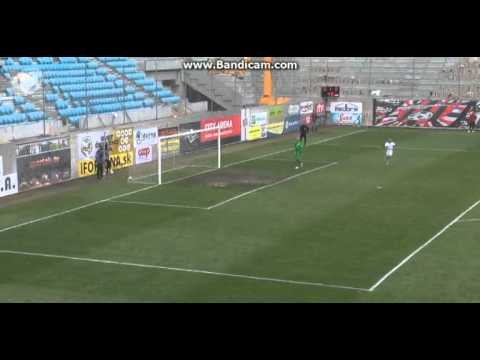 Jozef Piaček vlastný gól Spartak Trnava - MŠK Žilina 14/3/2015