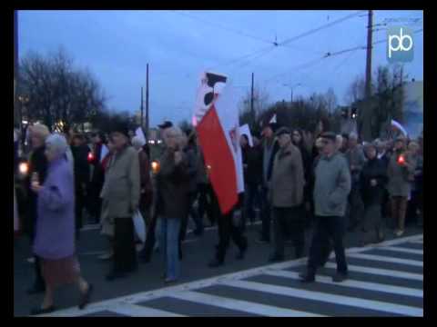 II rocznica katastrofy smoleńskiej w Bydgoszczy