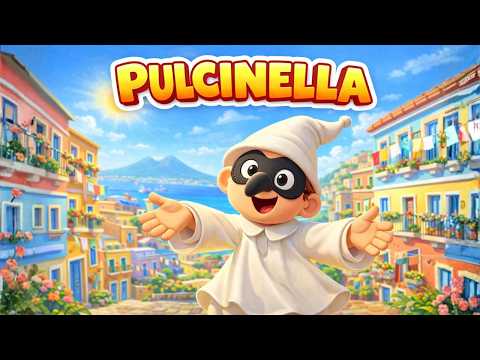 🎉 LA STORIA DI PULCINELLA | Racconto Illustrato