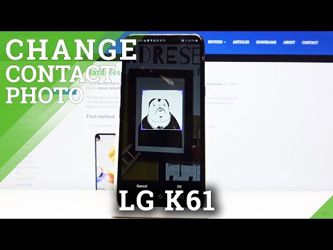 How to Add Photo to Contacts in LG K61 – Personalize Contacts