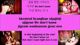 Miss A(미쓰에이) - Melting(녹아) Lyrics (Han/Rom/EngSub)